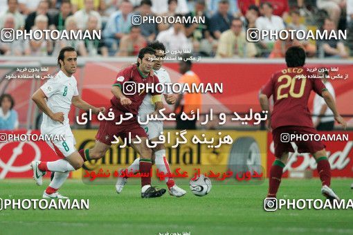 1147211, Frankfurt, Germany, 2006 FIFA World Cup, Group stage, Group D, Iran [*parameter:140*] v [*parameter:139*] Portugal on 2006/06/17 at Commerzbank-Arena