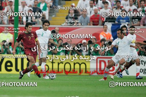 1147681, Frankfurt, Germany, 2006 FIFA World Cup, Group stage, Group D, Iran 0 v 2 Portugal on 2006/06/17 at Commerzbank-Arena