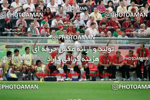 1147481, Frankfurt, Germany, 2006 FIFA World Cup, Group stage, Group D, Iran 0 v 2 Portugal on 2006/06/17 at Commerzbank-Arena