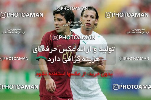 1147715, Frankfurt, Germany, 2006 FIFA World Cup, Group stage, Group D, Iran [*parameter:140*] v [*parameter:139*] Portugal on 2006/06/17 at Commerzbank-Arena