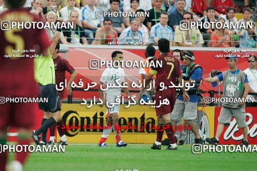 1147326, Frankfurt, Germany, 2006 FIFA World Cup, Group stage, Group D, Iran 0 v 2 Portugal on 2006/06/17 at Commerzbank-Arena