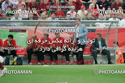 1147360, Frankfurt, Germany, 2006 FIFA World Cup, Group stage, Group D, Iran 0 v 2 Portugal on 2006/06/17 at Commerzbank-Arena