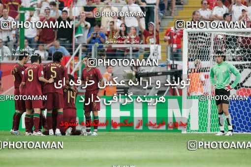 1147378, Frankfurt, Germany, 2006 FIFA World Cup, Group stage, Group D, Iran 0 v 2 Portugal on 2006/06/17 at Commerzbank-Arena