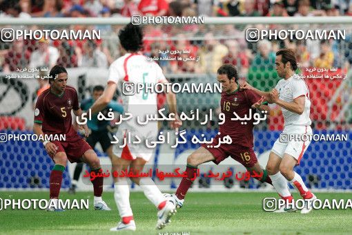 1147329, Frankfurt, Germany, 2006 FIFA World Cup, Group stage, Group D, Iran [*parameter:140*] v [*parameter:139*] Portugal on 2006/06/17 at Commerzbank-Arena