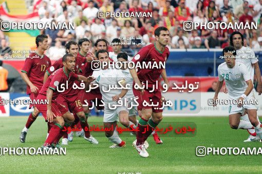 1147648, Frankfurt, Germany, 2006 FIFA World Cup, Group stage, Group D, Iran [*parameter:140*] v [*parameter:139*] Portugal on 2006/06/17 at Commerzbank-Arena