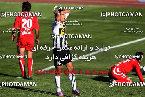 1167324, Tehran, Iran, لیگ برتر فوتبال ایران، Persian Gulf Cup، Week 19، Second Leg، Persepolis 1 v 4 Saba Qom on 2010/12/19 at Azadi Stadium