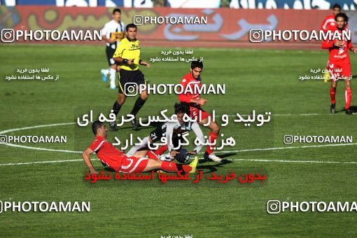 1167411, Tehran, Iran, Iran Pro League، Persian Gulf Cup، 2010-11 season، Second Leg، Week 19، Persepolis ۱ v 4 Saba Qom on 2010/12/19 at Azadi Stadium