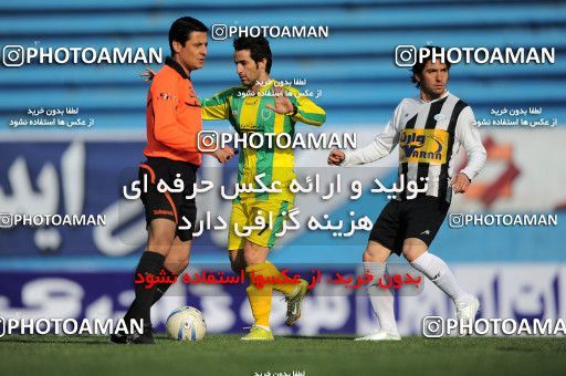 1171545, Tehran, Iran, Iran Pro League، Persian Gulf Cup، 2010-11 season، Second Leg، Week 21، Rah Ahan ۰ v 2 Saba Qom on 2011/02/05 at Ekbatan Stadium