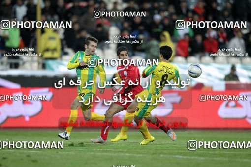 1173803, Tehran, Iran, Iran Pro League، Persian Gulf Cup، 2010-11 season، Second Leg، Week 22، Persepolis ۰ v ۰ Rah Ahan on 2011/02/13 at Azadi Stadium