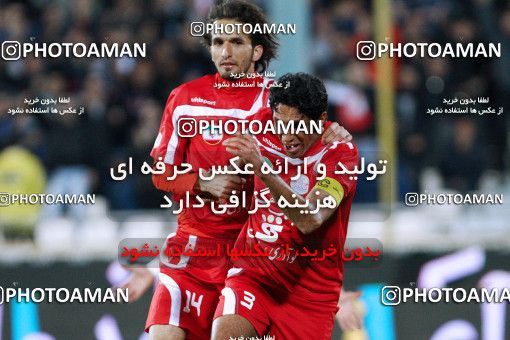 1176568, Tehran, Iran, Iran Pro League، Persian Gulf Cup، 2010-11 season، Second Leg، Week 24، Persepolis 3 v ۱ Foulad Khouzestan on 2011/02/25 at Azadi Stadium