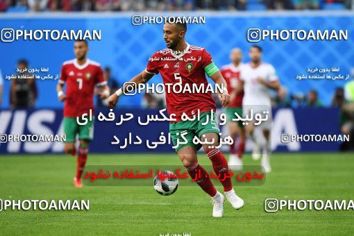 1158683, Saint Petersburg, Russia, 2018 FIFA World Cup, Group stage, Group B, Morocco [*parameter:140*] v [*parameter:139*] Iran on 2018/06/15 at ورزشگاه سن پترزبورگ