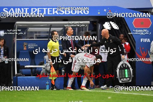 1159146, Saint Petersburg, Russia, 2018 FIFA World Cup, Group stage, Group B, Morocco 0 v 1 Iran on 2018/06/15 at ورزشگاه سن پترزبورگ