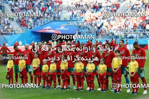 1860685, Saint Petersburg, Russia, 2018 FIFA World Cup, Group stage, Group B, Morocco [*parameter:140*] v [*parameter:139*] Iran on 2018/06/15 at ورزشگاه سن پترزبورگ