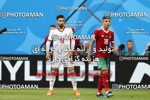 1860671, Saint Petersburg, Russia, 2018 FIFA World Cup, Group stage, Group B, Morocco [*parameter:140*] v [*parameter:139*] Iran on 2018/06/15 at ورزشگاه سن پترزبورگ