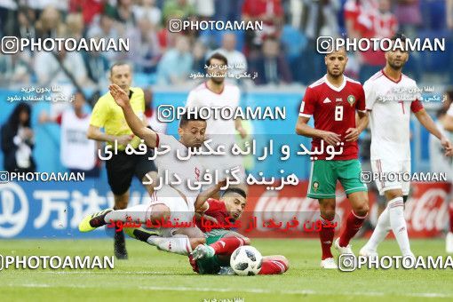 1860655, Saint Petersburg, Russia, 2018 FIFA World Cup, Group stage, Group B, Morocco [*parameter:140*] v [*parameter:139*] Iran on 2018/06/15 at ورزشگاه سن پترزبورگ