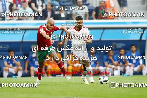 1860643, Saint Petersburg, Russia, 2018 FIFA World Cup, Group stage, Group B, Morocco [*parameter:140*] v [*parameter:139*] Iran on 2018/06/15 at ورزشگاه سن پترزبورگ