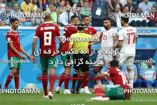 1860834, Saint Petersburg, Russia, 2018 FIFA World Cup, Group stage, Group B, Morocco [*parameter:140*] v [*parameter:139*] Iran on 2018/06/15 at ورزشگاه سن پترزبورگ