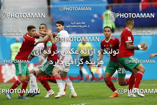 1860674, Saint Petersburg, Russia, 2018 FIFA World Cup, Group stage, Group B, Morocco [*parameter:140*] v [*parameter:139*] Iran on 2018/06/15 at ورزشگاه سن پترزبورگ