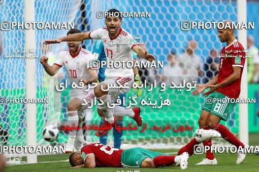 1860472, Saint Petersburg, Russia, 2018 FIFA World Cup, Group stage, Group B, Morocco [*parameter:140*] v [*parameter:139*] Iran on 2018/06/15 at ورزشگاه سن پترزبورگ