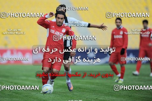 1177295, Tehran, Iran, Iran Pro League، Persian Gulf Cup، 2010-11 season، Second Leg، Week 25، Steel Azin 3 v ۱ Saba Qom on 2011/03/04 at Shahid Dastgerdi Stadium