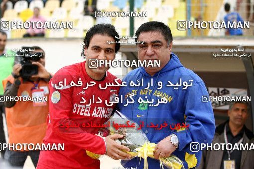 1184008, Abadan, [*parameter:4*], Iran Pro League، Persian Gulf Cup، 2010-11 season، Second Leg، Week 26، Sanat Naft Abadan 2 v ۰ Steel Azin on 2011/03/11 at Takhti Stadium Abadan