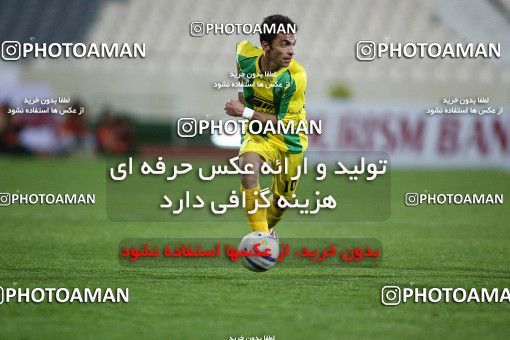 1187026, Tehran, Iran, لیگ برتر فوتبال ایران، Persian Gulf Cup، Week 30، Second Leg، Rah Ahan 1 v 0 Esteghlal on 2011/04/14 at Azadi Stadium