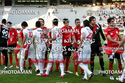 1187826, Tehran, Iran, Iran Pro League، Persian Gulf Cup، 2010-11 season، Second Leg، Week 31، Persepolis 2 v ۱ Steel Azin on 2011/04/15 at Azadi Stadium