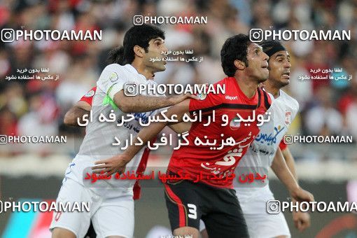 1188110, Tehran, Iran, لیگ برتر فوتبال ایران، Persian Gulf Cup، Week 31، Second Leg، Persepolis 2 v 1 Steel Azin on 2011/04/15 at Azadi Stadium