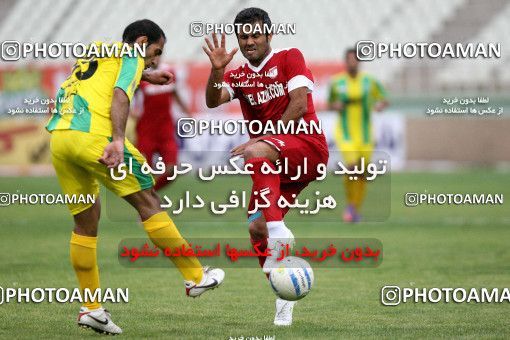 1188944, Tehran, [*parameter:4*], لیگ برتر فوتبال ایران، Persian Gulf Cup، Week 31، Second Leg، Steel Azin 2 v 2 Rah Ahan on 2011/04/22 at Shahid Dastgerdi Stadium