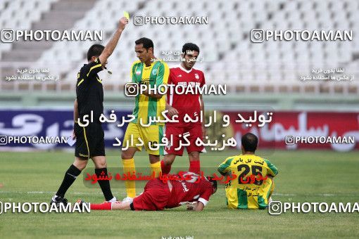 1189021, Tehran, [*parameter:4*], لیگ برتر فوتبال ایران، Persian Gulf Cup، Week 31، Second Leg، Steel Azin 2 v 2 Rah Ahan on 2011/04/22 at Shahid Dastgerdi Stadium