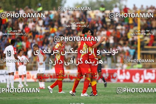 1205941, Ahvaz, [*parameter:4*], Iran Pro League، Persian Gulf Cup، 2008-09 season، First Leg، Week 5، Foulad Khouzestan 3 v 2 Persepolis on 2008/10/18 at Takhti Stadium Ahvaz