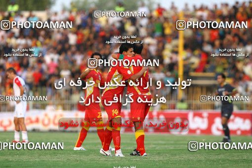 1206002, Ahvaz, [*parameter:4*], Iran Pro League، Persian Gulf Cup، 2008-09 season، First Leg، Week 5، Foulad Khouzestan 3 v 2 Persepolis on 2008/10/18 at Takhti Stadium Ahvaz