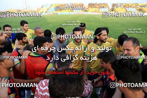 1221957, Abadan, [*parameter:4*], لیگ برتر فوتبال ایران، Persian Gulf Cup، Week 27، Second Leg، Sanat Naft Abadan 1 v 0 Paykan on 2018/04/05 at Takhti Stadium Abadan