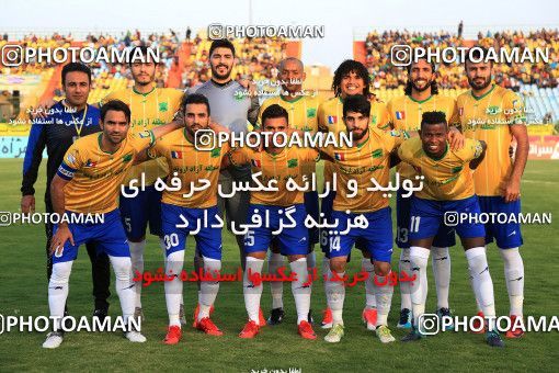 1221980, Abadan, [*parameter:4*], Iran Pro League، Persian Gulf Cup، 2017-18 season، Second Leg، Week 27، Sanat Naft Abadan ۱ v ۰ Paykan on 2018/04/05 at Takhti Stadium Abadan