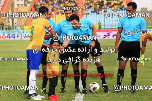 1222440, Abadan, [*parameter:4*], Iran Pro League، Persian Gulf Cup، 2017-18 season، Second Leg، Week 30، Sanat Naft Abadan 3 v 3 Esteghlal Khouzestan on 2018/04/27 at Takhti Stadium Abadan