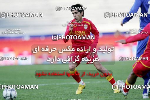 1230791, Tehran, Iran, Iran Pro League، Persian Gulf Cup، 2008-09 season، First Leg، Week 15، Esteghlal ۰ v ۱ Foulad Khouzestan on 2008/11/21 at Azadi Stadium