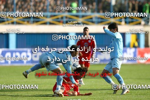 1230332, Qazvin, , لیگ برتر فوتبال ایران، Persian Gulf Cup، Week 15، First Leg، Paykan 2 v 2 Persepolis on 2008/11/22 at Shahid Rajai Stadium