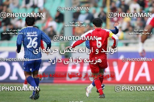 1228928, Tehran, Iran, Iran Pro League، Persian Gulf Cup، 2008-09 season، First Leg، Week 16، Persepolis ۱ v ۰ Esteghlal Ahvaz on 2008/11/26 at Azadi Stadium