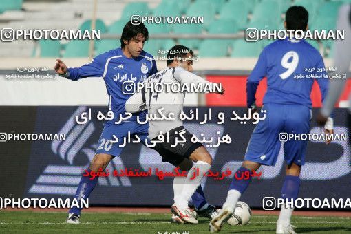 1229627, Tehran, Iran, Iranian Hazfi Cup, Determining the ranking 17 to 32, Khorramshahr Cup, Esteghlal 8 v ۱ Damash Gilan on 2008/11/25 at Azadi Stadium