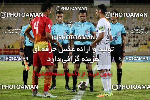 1231130, Ahvaz, , Iran Pro League، Persian Gulf Cup، 2018-19 season، First Leg، Week 6، Foulad Khouzestan ۱ v 2 Saipa on 2018/08/30 at Ahvaz Ghadir Stadium