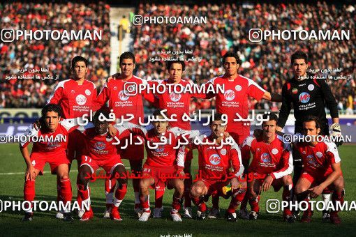 1239665, Tehran, Iran, Iran Pro League، Persian Gulf Cup، 2008-09 season، First Leg، Week 17، Rah Ahan ۱ v ۰ Persepolis on 2008/12/04 at Azadi Stadium