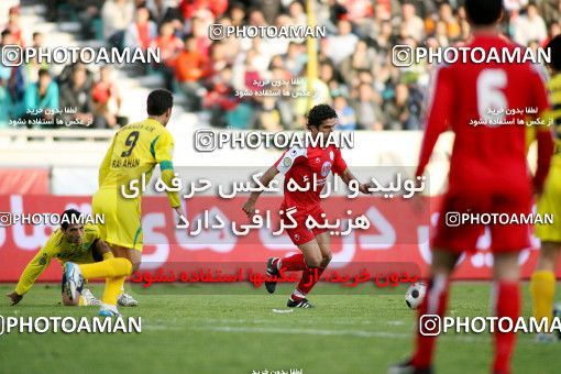 1239679, Tehran, Iran, Iran Pro League، Persian Gulf Cup، 2008-09 season، First Leg، Week 17، Rah Ahan ۱ v ۰ Persepolis on 2008/12/04 at Azadi Stadium