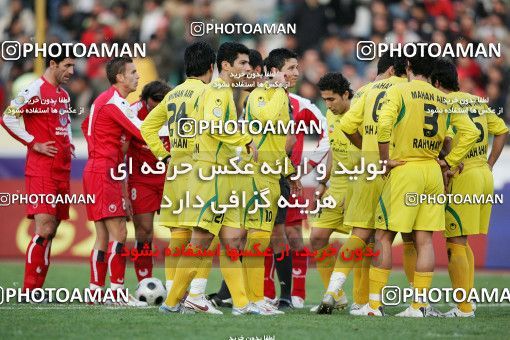 1240065, Tehran, Iran, Iran Pro League، Persian Gulf Cup، 2008-09 season، First Leg، Week 17، Rah Ahan ۱ v ۰ Persepolis on 2008/12/04 at Azadi Stadium