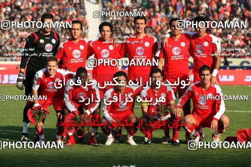 1239520, Tehran, , Iran Pro League، Persian Gulf Cup، 2008-09 season، Second Leg، Week 18، Persepolis ۱ v ۱ Saipa on 2008/12/09 at Azadi Stadium