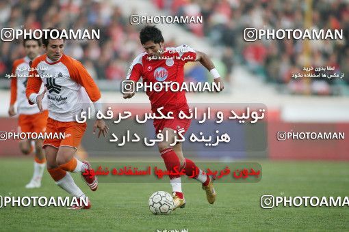 1239539, Tehran, , Iran Pro League، Persian Gulf Cup، 2008-09 season، Second Leg، Week 18، Persepolis ۱ v ۱ Saipa on 2008/12/09 at Azadi Stadium