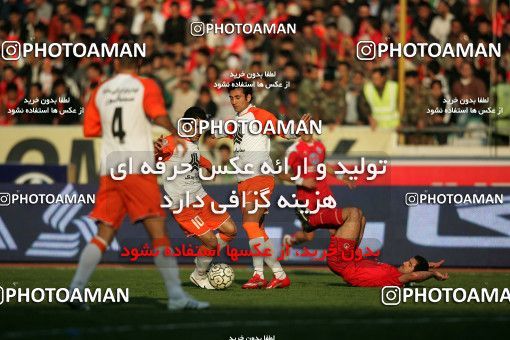 1241864, Tehran, , Iran Pro League، Persian Gulf Cup، 2008-09 season، Second Leg، Week 18، Persepolis ۱ v ۱ Saipa on 2008/12/09 at Azadi Stadium