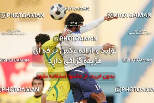 1242345, Tehran, , Iran Pro League، Persian Gulf Cup، 2008-09 season، Second Leg، Week 18، Rah Ahan ۱ v ۰ Malvan Bandar Anzali on 2008/12/08 at Ekbatan Stadium