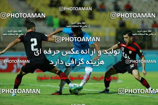 1244271, Ahvaz, Iran, Iranian Hazfi Cup, 1.16 round, Khorramshahr Cup, Foulad Khouzestan 7 v ۰ Mes Shahr-e Babak on 2018/09/15 at Ahvaz Ghadir Stadium