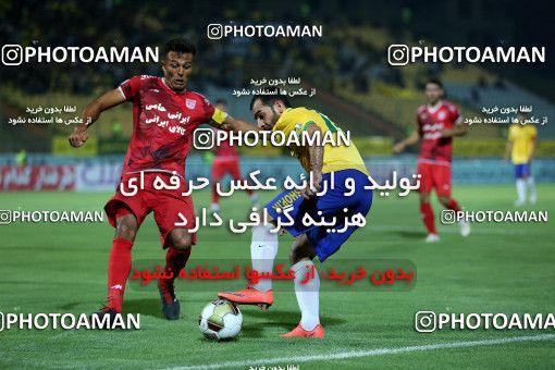 1247049, Abadan, , Iranian Hazfi Cup, Semi-Finals, Khorramshahr Cup, Sanat Naft Abadan ۰ (4) v (3) ۰ Tractor S.C. on 2018/09/14 at Takhti Stadium Abadan