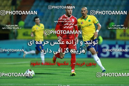 1247469, Abadan, , Iranian Hazfi Cup, Semi-Finals, Khorramshahr Cup, Sanat Naft Abadan ۰ (4) v (3) ۰ Tractor S.C. on 2018/09/14 at Takhti Stadium Abadan